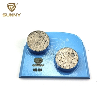 Double round segments lavina diamond grinding disc